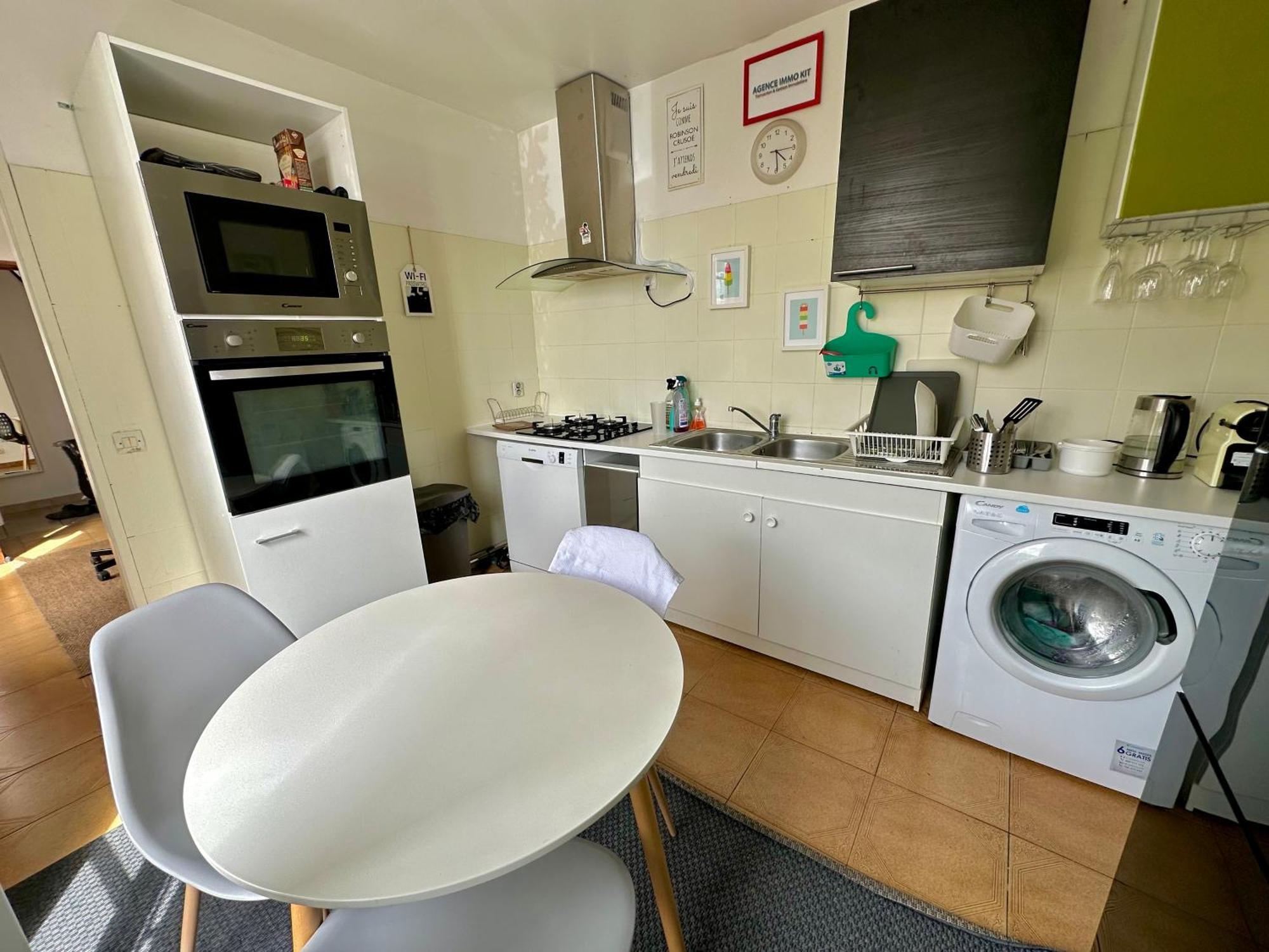 Aubervilliers Maison De Ville Pres Metro 7 By Immo Kit Bnb 외부 사진