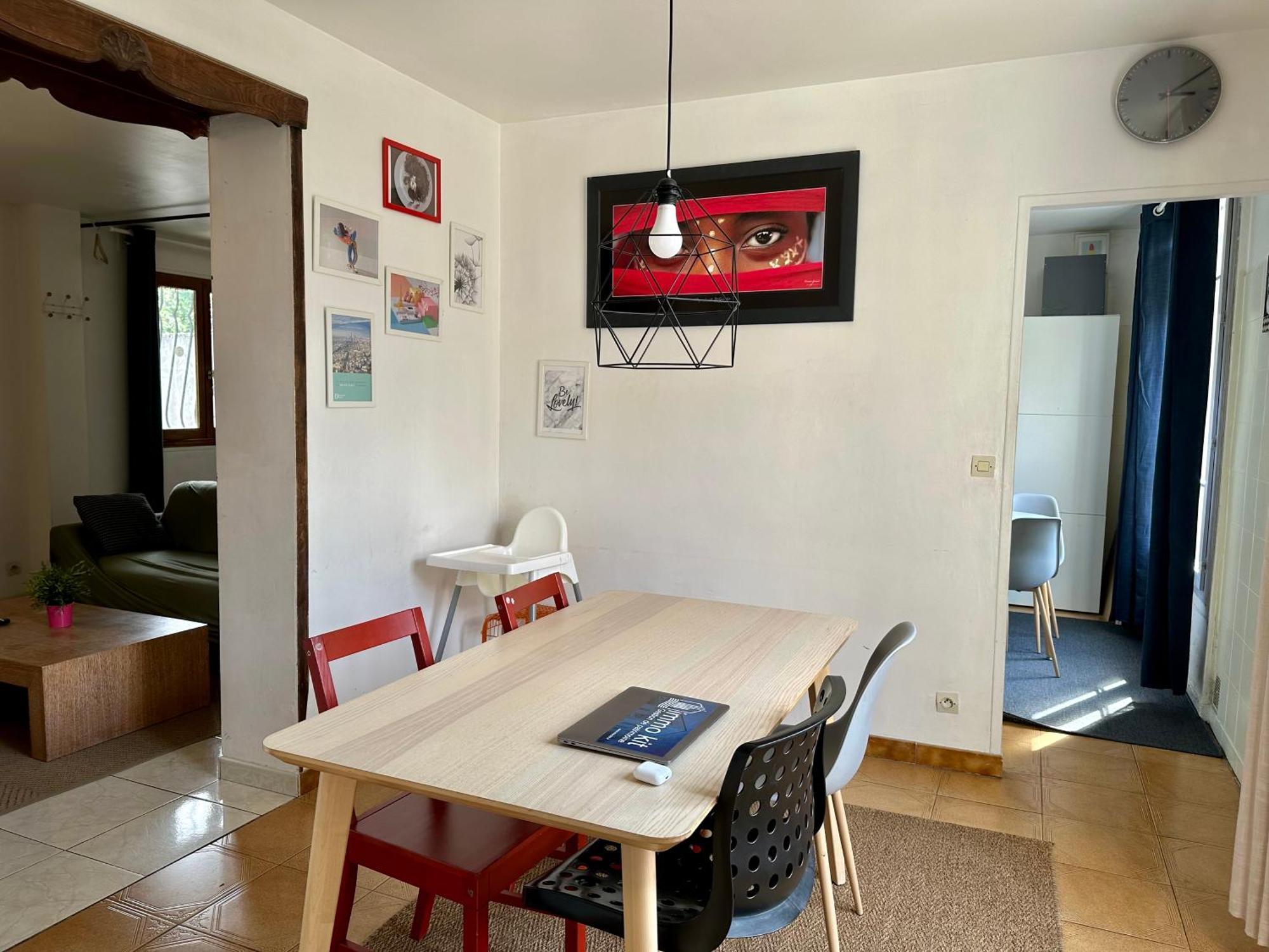 Aubervilliers Maison De Ville Pres Metro 7 By Immo Kit Bnb 외부 사진